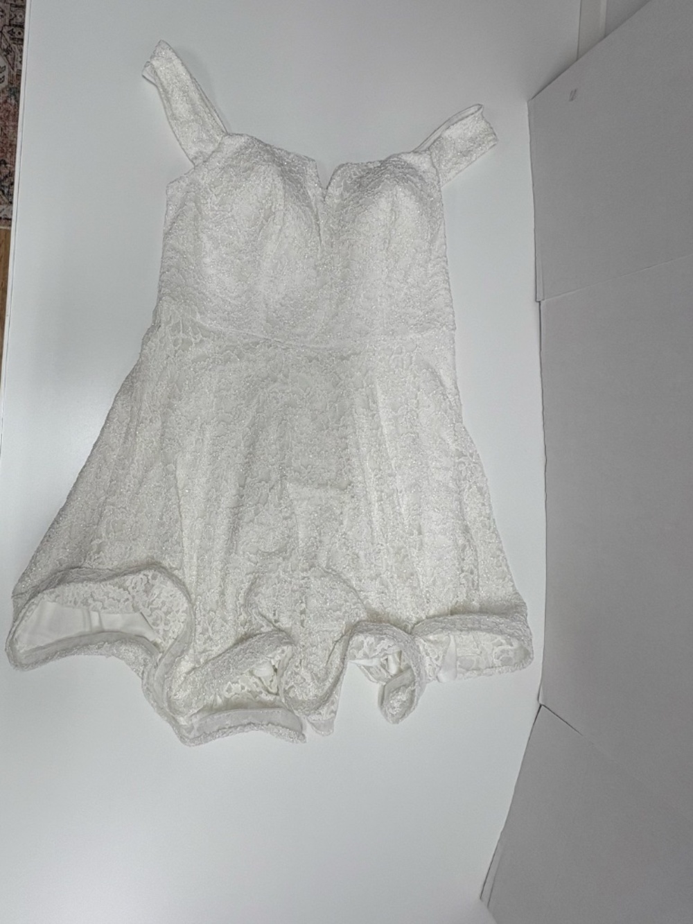 City Triangles Gorgeous White  Dress - Plus -‎  Size 18. - Picture 3 of 14